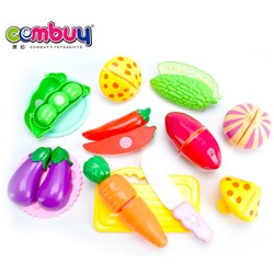 CB874111 CB874112 CB874113 - Kitchen game kids pretend play plastic toy fruit and vegetable cutting